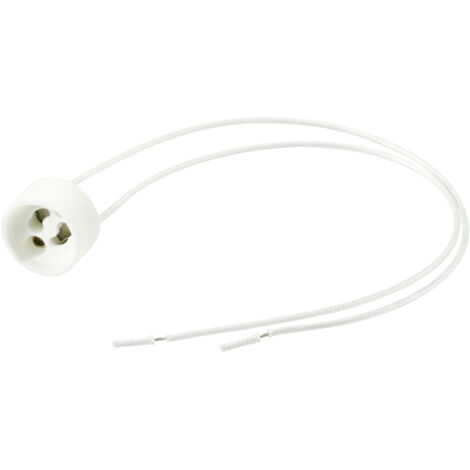 GU10 Lampenfassung Aus Keramik – Mit Silikonkabel, 15 Cm, Max. 250V / 100W