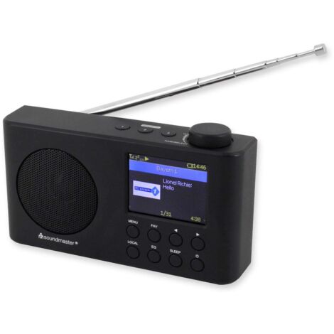 soundmaster IR6500SW Internet Tischradio Internet, DAB+, UKW Bluetooth®, USB, WLAN, Internetradio  w