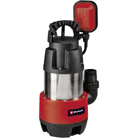 Einhell Schmutzwasserpumpe GC-DP 9040 N (900 W, 22.000 L/h Förderleistung, Ø 40 mm Fremdkörper, Thermischer Überlastschutz, inkl. Universalanschluss)