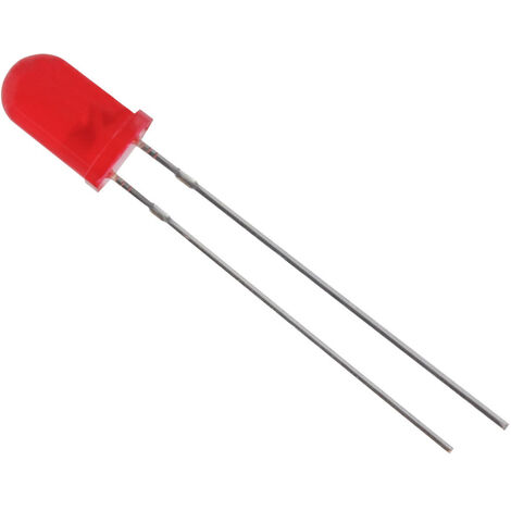 Gelbe Blinkende 5 Mm LED Mit Blende Und Halter – Vorverdrahtet Für 12 V, Einbau