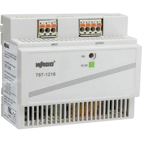 WAGO 787-1216 Hutschienen-Netzteil (DIN-Rail) 24 V 4.2 A 100.8 W Anzahl Ausgänge:1 x Inhalt 1 St. (1/3)