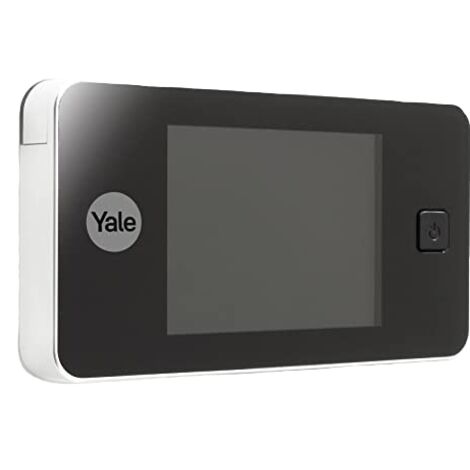 Yale Standard Digitaler Türspion 500 - Live-Ansicht - Hochwertige Kamera - Weiß