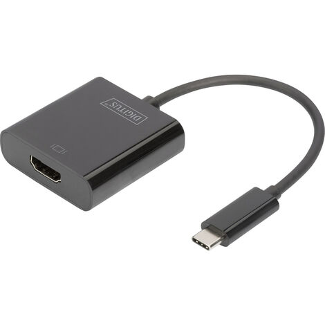 Digitus TV, Monitor Adapter [1x USB-C® Stecker - 1x HDMI-Buchse] DA-70852 15.00 cm (1/5)