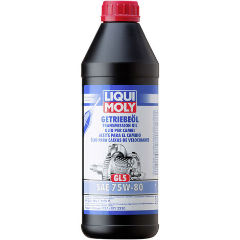ILODA Liqui Moly Getriebeöl 75W-90 GL5 - 3x 500ml Vollsynthetisches Öl
