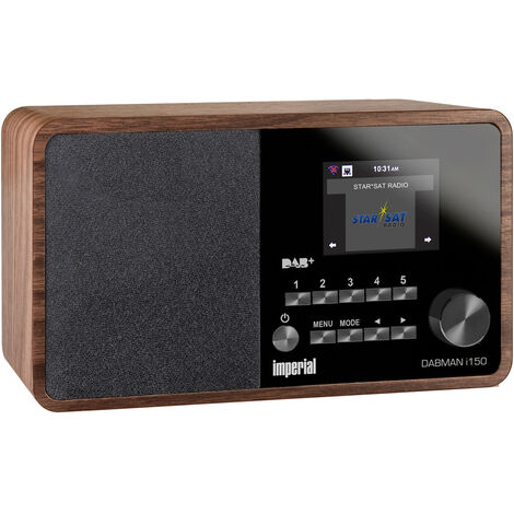 Imperial DABMAN i150 Internet Tischradio Internet, DAB+, UKW USB, WLAN, LAN, Internetradio   Holz