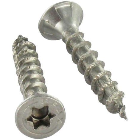 SPAX Edelstahlschraube, 3 x 25 mm, 200 Stück, Vollgewinde, Senkkopf, T-STAR plus T10, S-Spitze - 1197000300253