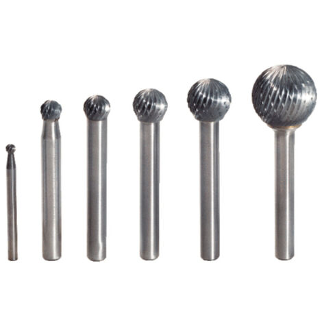 KS Tools 5153281 Frässtift Hartmetall   Länge 38.5 mm Produktabmessung, Ø 3 mm