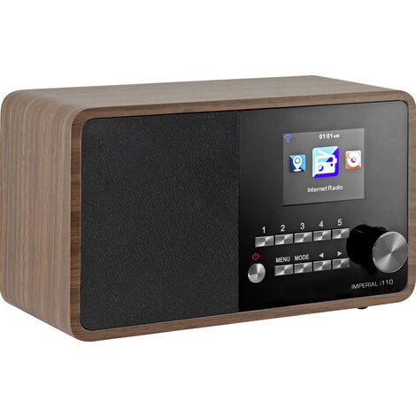 Imperial i110 Internet Tischradio Internet USB, Internetradio   Holz