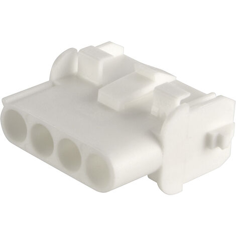 TE Connectivity Buchsengehäuse-Kabel Universal-MATE-N-LOK Polzahl Gesamt 4 Rastermaß: 6.35 mm 350780 (1/2)