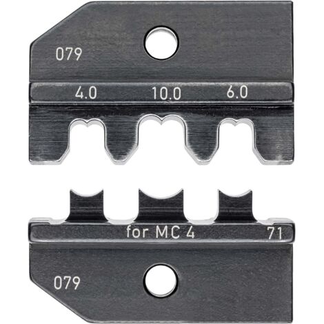 KNIPEX 97 49 71 Crimpeinsatz für Solar-Steckverbinder MC4® (Multi-Contact)