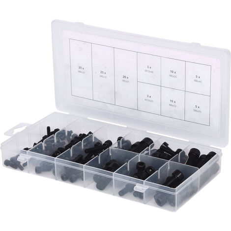 KS Tools Sortiment Innensechskant-Schrauben, metrisch, 106-tlg
