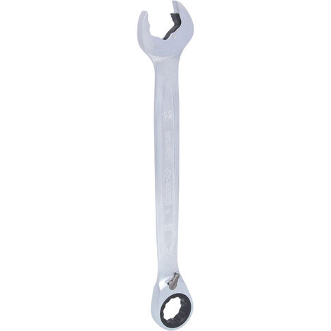 22 Mm Maulschlüssel Mit Ratsche & Flexiblem Kopf – 72 Zähne, Metrisch, 285 Mm Lang
