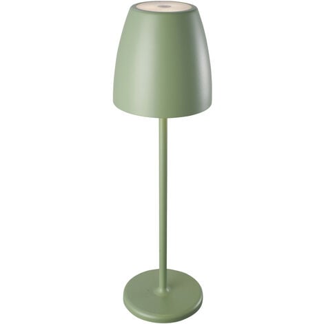 Megatron MT68052 TAVOLA LED-Außentischlampe  2 W Warmweiß  Salbei-Grün