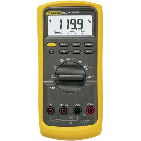 Fluke 83V/EUR Hand-Multimeter  digital  CAT III 1000 V, CAT IV 600 V Anzeige (Counts): 6000