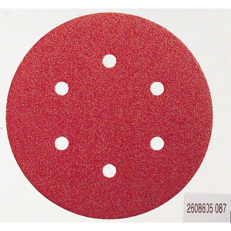 Bosch Accessories Expert for Wood 2608605716 Exzenterschleifpapier mit Klett, gelocht Körnung (num)