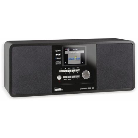 Dabman i200 cd multifunktionsradio dab fm internet bluetooth schwarz
