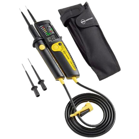 VOLTCRAFT VC-55 LCD Double Pole Voltage Tester CAT III 1000 V, CAT IV 600 V Acoustic, LCD, LED