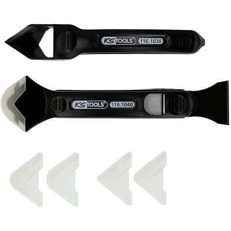 KS Tools 1161050 Silikonschaber- und Abziehersatz
