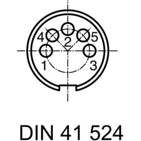 Amphenol T 3362 010 Rundstecker Stecker, Einbau Gesamtpolzahl: 5 Serie  (Rundsteckverbinder): C091 1