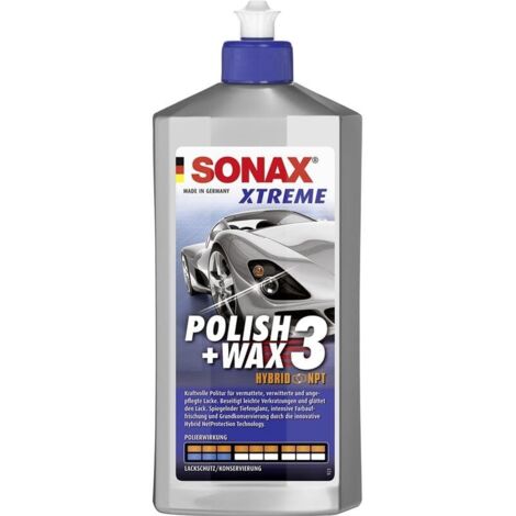 Sonax Xtreme Polish + Wax 3 Hybrid NPT 202200 Autowachs, Autopolitur 500 ml