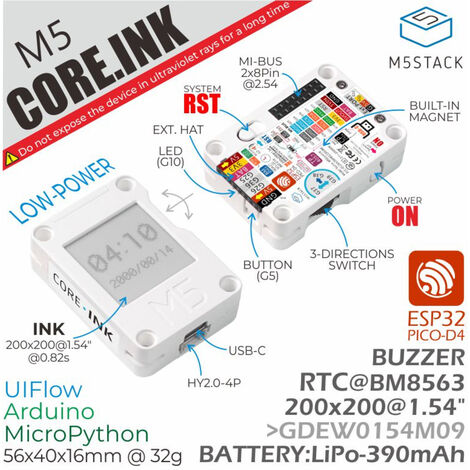 M5Stack K010 – Mikrocontroller-Board Für DIY-Projekte & IoT-Entwicklung