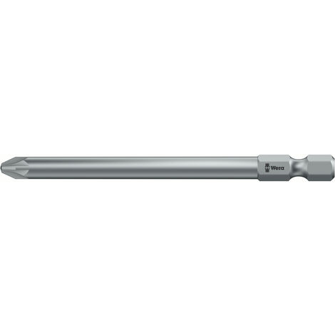 Wera 855/4 Z PZ 3 x 89 mm 05060043001 Kreuzschlitz-Bit PZ 3 Werkzeugstahl legiert, zähhart F 6.3 1 S
