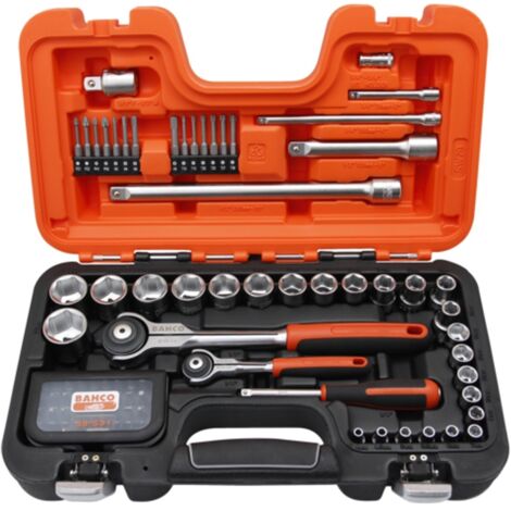 Bahco SW79 Kraft-Steckschlüsseleinsatz-Set 1/2", 1/4"
