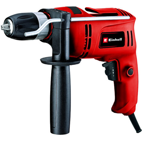Einhell Schlagbohrmaschine TC-ID 650 E (650 W, Bohrleistung Ø Holz 25 mm, Beton 13mm, Metall 10 mm, Metall-Tiefenanschlag, Gürtelhaken) (1/5)