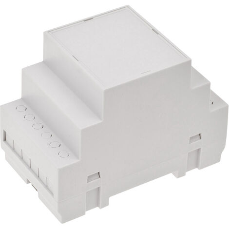 TRU COMPONENTS TC-7910772 Hutschienen-Gehäuse 53 x 90 x 65 ABS-V0 Grau 1 St. (1/3)