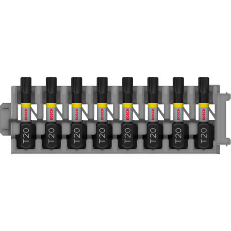 Bosch PRO Torx Impact Bit T20 25 mm 8-tlg. - 2608522380