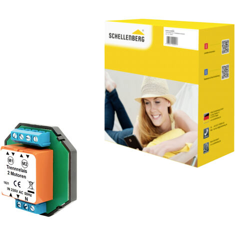 Schellenberg 24201 Relais Passend für (Rollladensysteme) Schellenberg Standard und Plus
