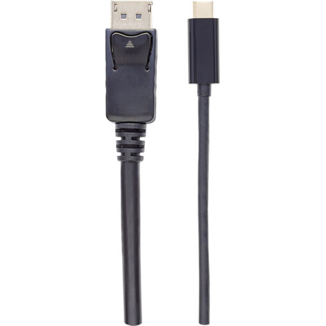 Manhattan USB 2.0 Adapter [1x USB-C® Stecker - 1x DisplayPort Stecker] USB-C auf DisplayPort-Kabel S