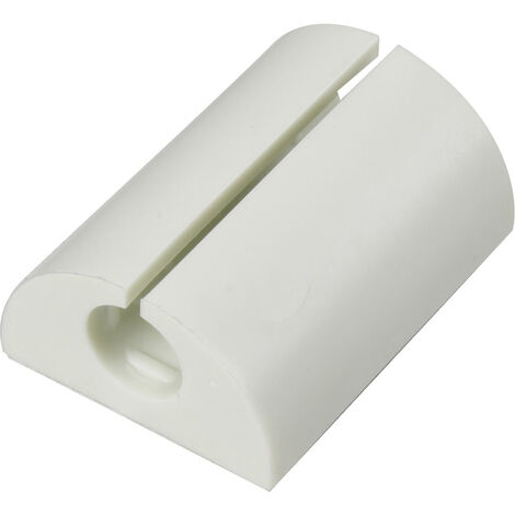 TRU COMPONENTS Nagelschellen (100 Stück) – Bündel-Ø Max. 20 Mm, Weiß Matt