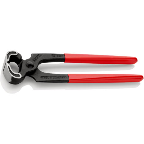 KNIPEX 50 01 250 Kneifzange mit Kunststoff überzogen schwarz atramentiert 250 mm