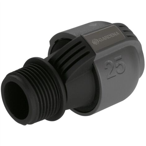 GARDENA Sprinklersystem 02763-20 Verbinder 33,25 mm (1") AG (1/10)