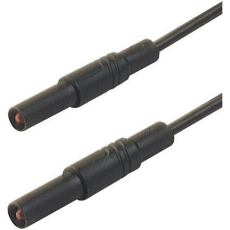 SKS Hirschmann MLS GG 50/2,5 sw Sicherheits-Messleitung Lamellenstecker 4 mm Lamellenstecker 4 mm 0. (1/3)