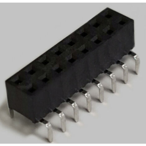 BKL Electronic Buchsenleiste (Standard) Anzahl Reihen: 2 Polzahl je Reihe: 8 10122232 1 St. Tube (1/2)
