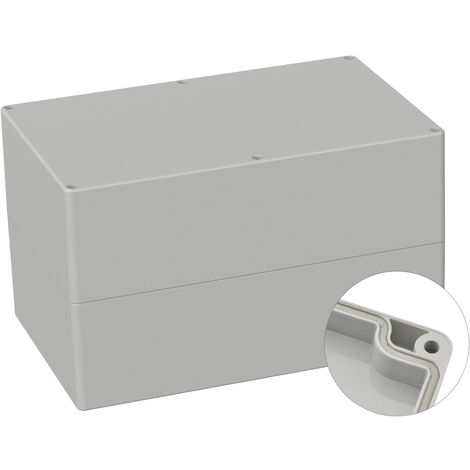 TRU COMPONENTS TC-9065716 Industrie-Gehäuse 250 x 160 x 150 ABS Lichtgrau (RAL 7035) 1 St. (1/2)