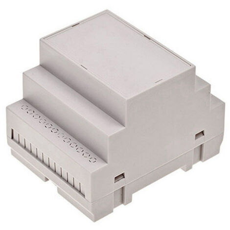 TRU COMPONENTS TC-7910880 Hutschienen-Gehäuse 70 x 90 x 65 ABS-V0 Grau 1 St. (1/3)