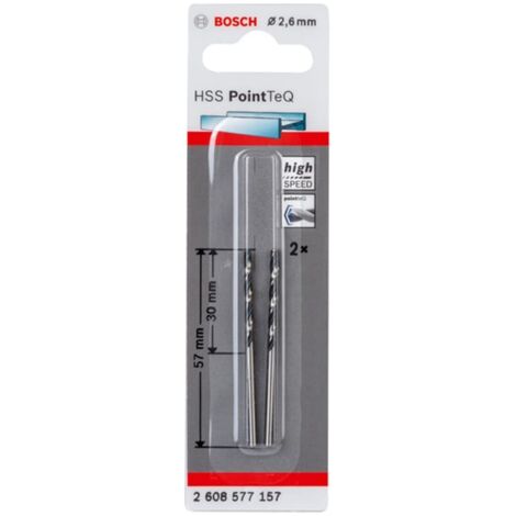 Bosch Accessories 2608577157   Metall-Spiralbohrer-Set  2.6 mm     1 St.