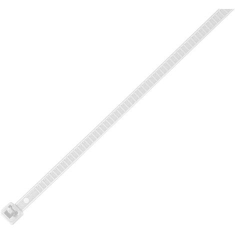 HellermannTyton 115-00008 LR55R-PA66-NA-Q1 Kabelbinder 196 mm 4.80 mm Natur Lösbar, Hitzestabilisier (1/3)