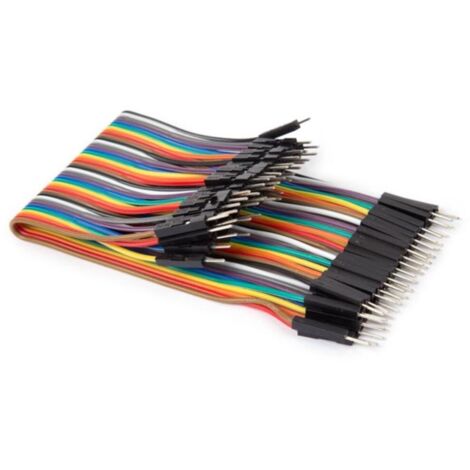 Whadda WPA427 Jumper-Kabel  [40x Drahtbrücken-Stecker - 40x Drahtbrücken-Stecker] 15.00 cm Bunt (1/4)