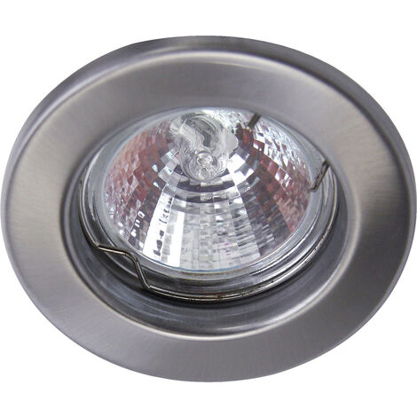 Heitronic 23550 DL5701 Einbauleuchte   LED GU5.3 35 W Edelstahl (gebürstet)
