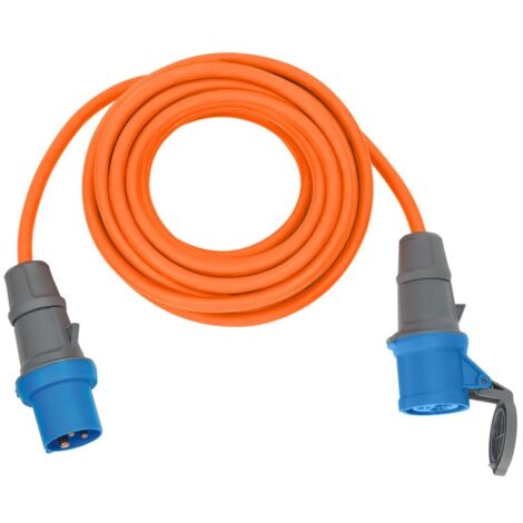 Brennenstuhl 1167650610 Strom Verlängerungskabel  16 A Orange 10.00 m H07RN-F 3G 2,5 mm²