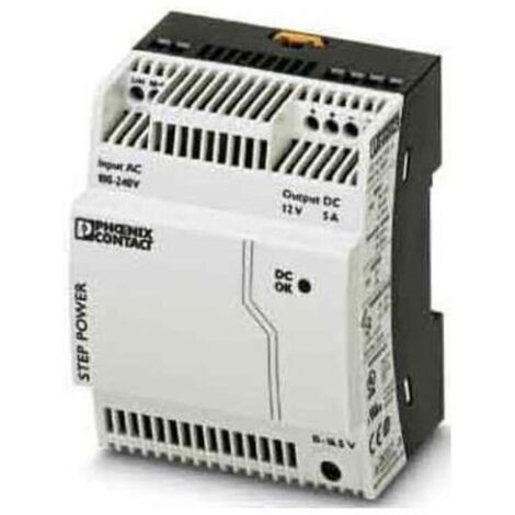 Phoenix Contact 2868583 Hutschienen-Netzteil (DIN-Rail)  12 V/DC 5 A 60 W Anzahl Ausgänge:1 x  Inhal