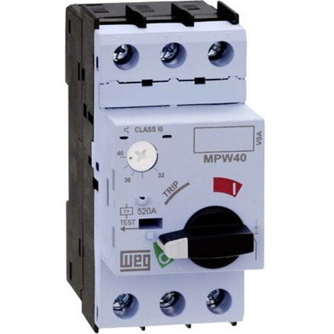 WEG 12428110 MPW40-3-D025 Motorschutzschalter einstellbar  2.5 A  1 St. (1/4)