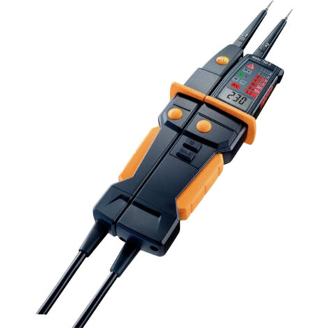 testo 750-3 Zweipoliger Spannungsprüfer  CAT IV 600 V, CAT III 1000 V LED, LCD