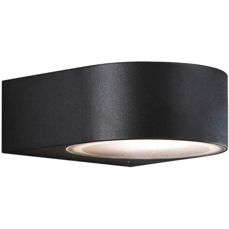 Konstsmide Teramo 7510-750 Außenwandleuchte Energiesparlampe, LED E27 40 W Schwarz (1/4)
