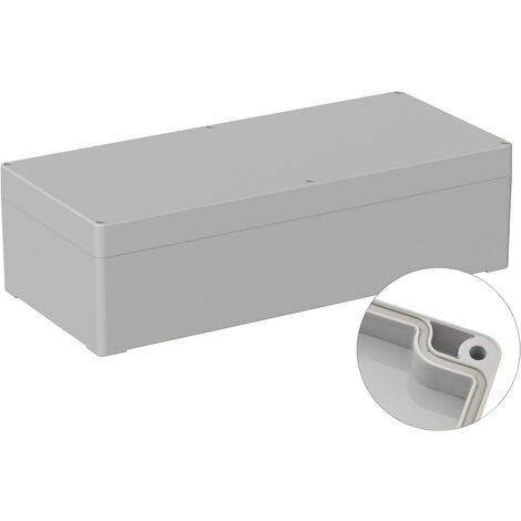 TRU COMPONENTS TC-9065720 Industrie-Gehäuse 360 x 160 x 100 ABS Lichtgrau (RAL 7035) 1 St. (1/2)