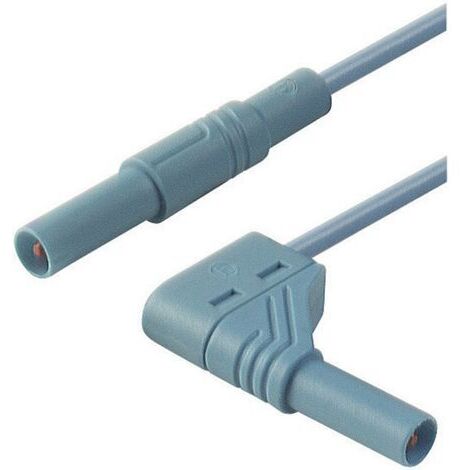 SKS Hirschmann MLS WG 100/1 bl Sicherheits-Messleitung Lamellenstecker 4 mm Lamellenstecker 4 mm 1.0 (1/3)